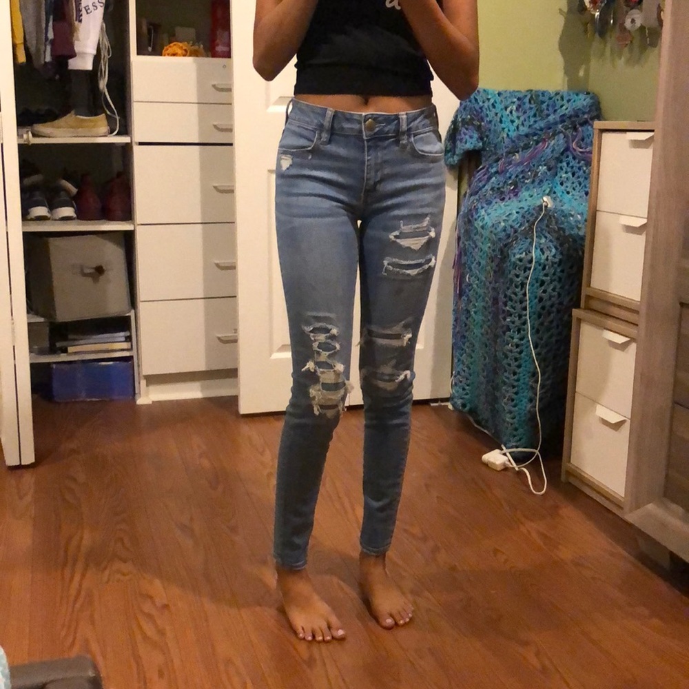 A high rise American eagle